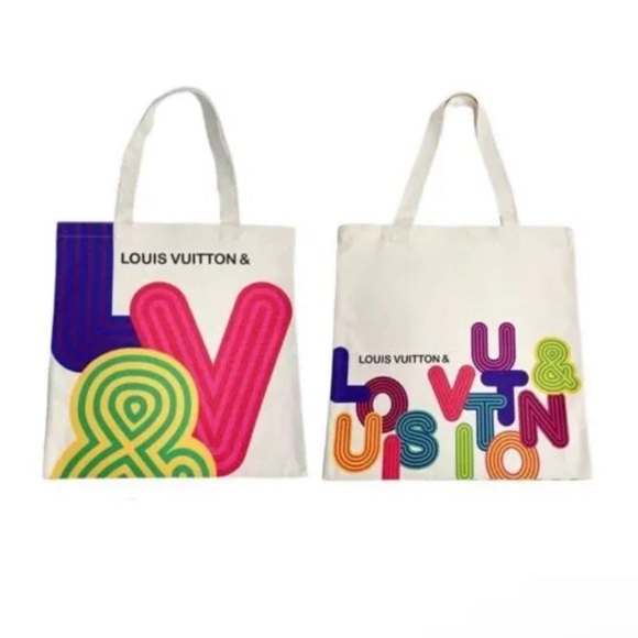NEW Louis Vuitton Exhibition Bag Eco Canvas Japan Exclusive Event shopping t… - Picture 1 of 9